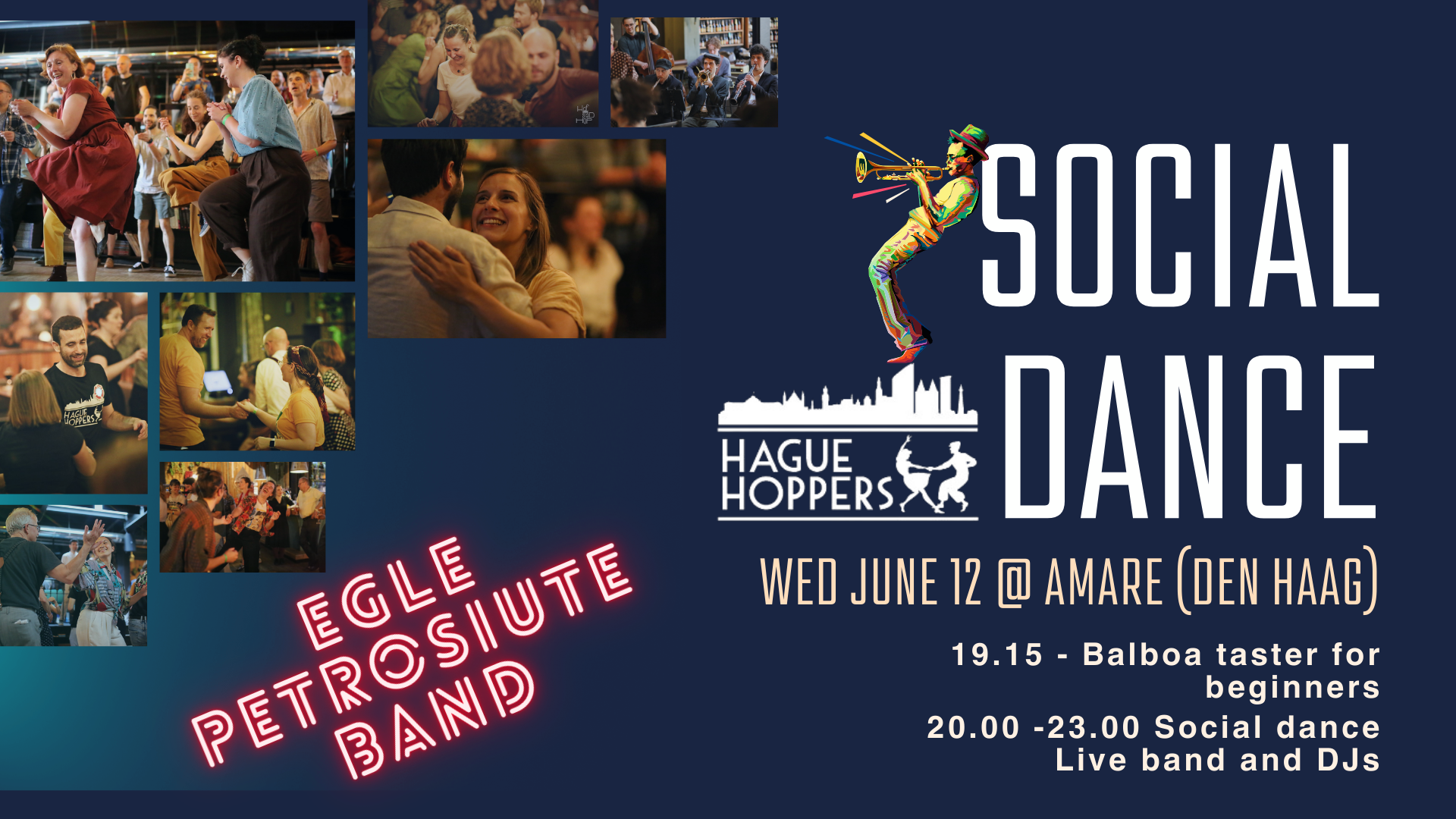 Hague Hoppers Social Dance in Amare on June 12