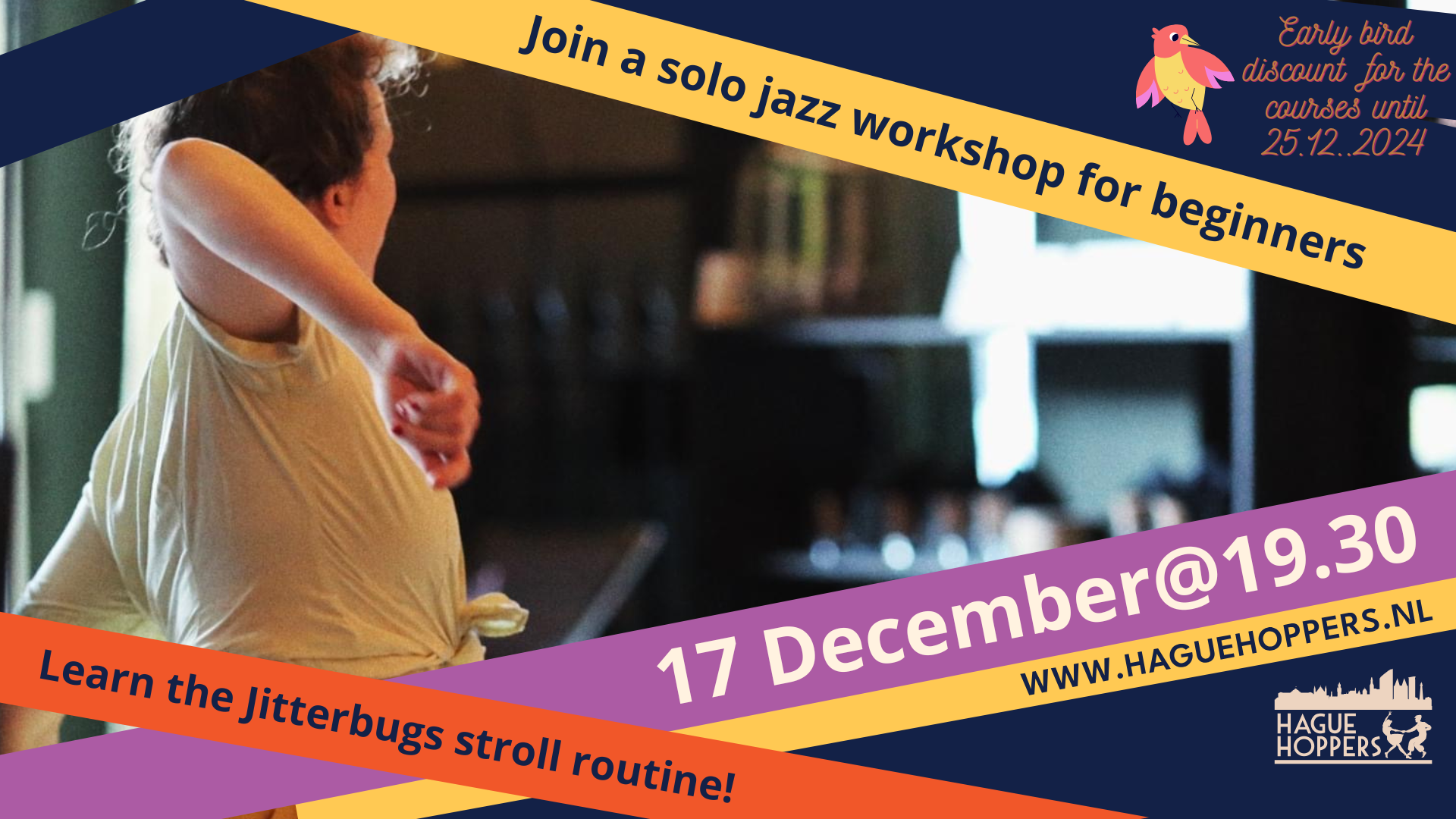 Solo jazz taster/workshop – The Jitterbugs stroll